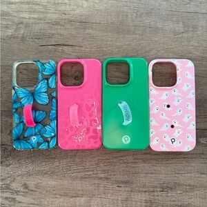 Loopy Case Butterfly, Pink, Green, and Ghost Phone Cases - iPhone 14 Pro